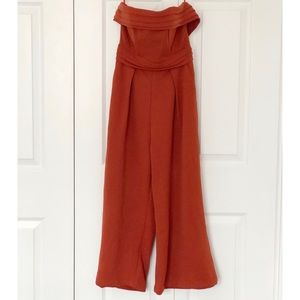 Burnt Orange Jumpsuit